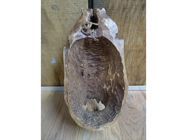 Afrikaans houten masker - afbeelding 3 van  3