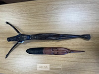 Afrikaans houtwerk - afbeelding 1 van  1