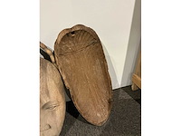 Afrikaanse wanddecoratie (2x) - afbeelding 3 van  3