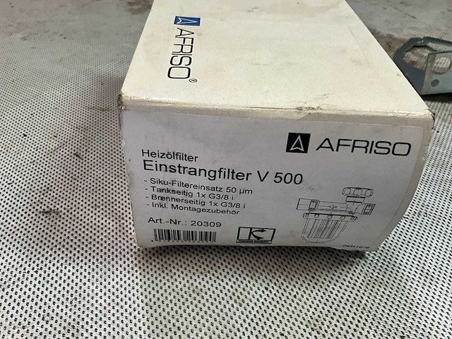 Afriso v 500 universele voorfilter - afbeelding 4 van  5