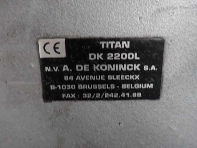 Afrolmachine + frangeerlijn - afbeelding 3 van  12