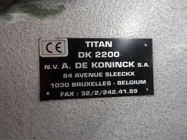 Afrolmachine + frangeerlijn - afbeelding 4 van  12