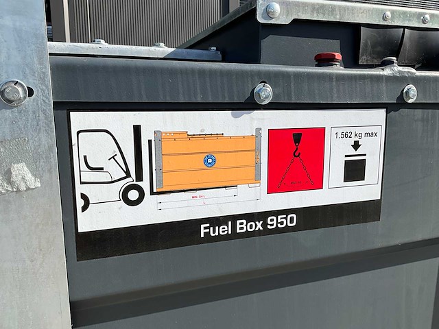 Afs fuel box brandstof opslagtank 950l - afbeelding 3 van  8