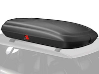 Afsluitbare dakkoffer 400l met banden