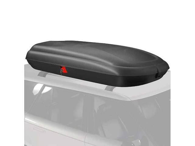 Afsluitbare dakkoffer 400l met banden - afbeelding 2 van  7