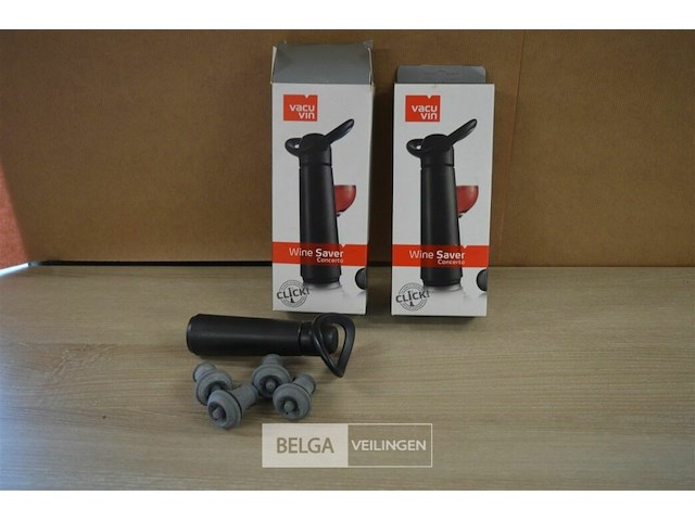 Afsluitbare wijnstoppen - afbeelding 1 van  4