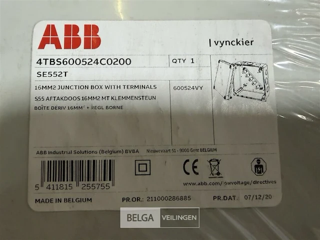 Aftakdoos abb vynkier (2 st) - afbeelding 3 van  4