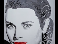 After andy warhol (1928-1987), grace kelly (1984), offset on lenox museum board 101 x 81.5 cm. (39.75 x 32.09 in.), frame: 125 x 104 cm. (49.21 x 40.93 in.)