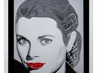 After andy warhol (1928-1987), grace kelly (1984), offset on lenox museum board 101 x 81.5 cm. (39.75 x 32.09 in.), frame: 125 x 104 cm. (49.21 x 40.93 in.) - afbeelding 2 van  4