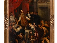 After peter paul rubens (1577-1640), the miracles of saint ignatius of loyola, oil on canvas 101 x 74 cm. (39.7 x 29.1 in.), frame: 116 x 89 cm. (45.6 x 35.0 in.) - afbeelding 2 van  6
