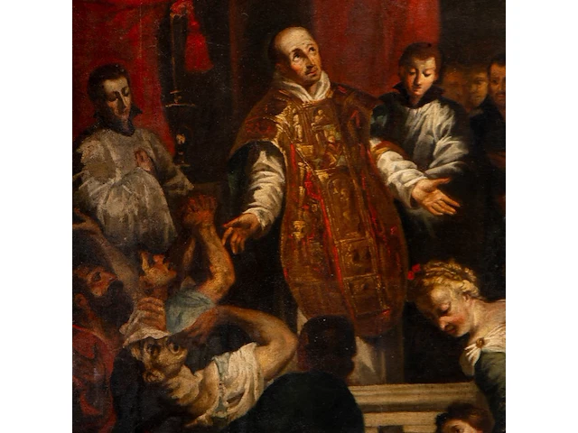 After peter paul rubens (1577-1640), the miracles of saint ignatius of loyola, oil on canvas 101 x 74 cm. (39.7 x 29.1 in.), frame: 116 x 89 cm. (45.6 x 35.0 in.) - afbeelding 4 van  6