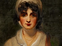 After thomas lawrence (1769-1830), the portrait of sarah siddons, oil on canvas 62 x 51 cm. (24.41 x 20.07 in.), frame: 74 x 64 cm. (29.12 x 25.19 in.) - afbeelding 4 van  4