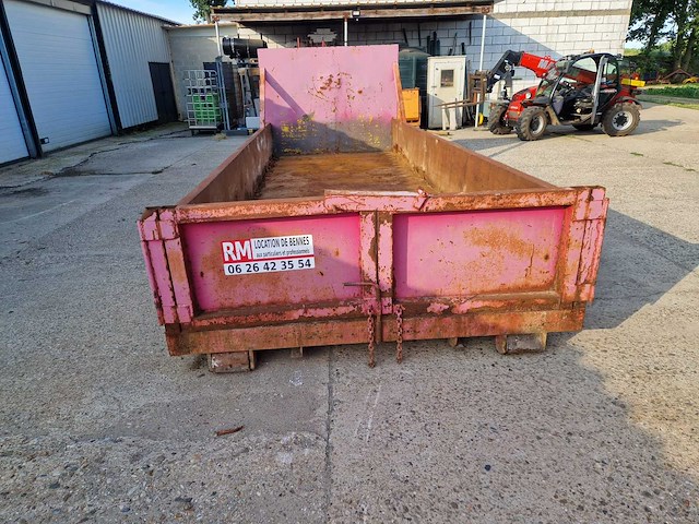 Afval container - container met haak - afzetcontainer 10m3 opslagcontainer - afbeelding 4 van  5