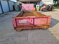 Afval container - container met haak - afzetcontainer 10m3 opslagcontainer - afbeelding 4 van  5