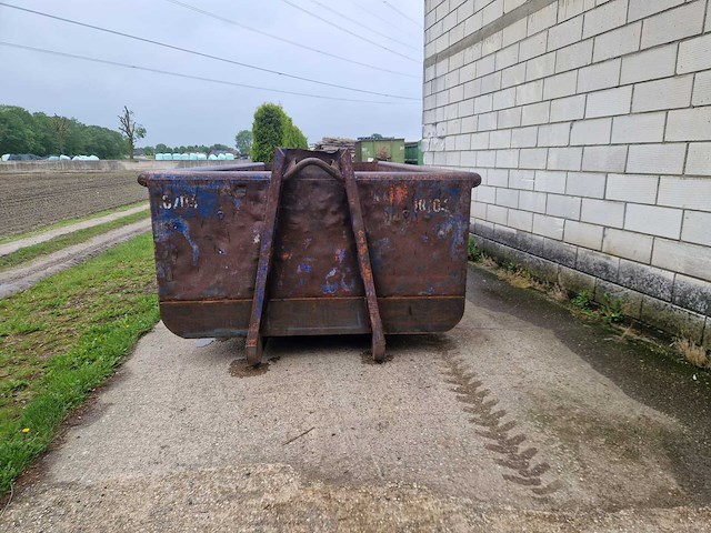 Afval container - container met haak - afzetcontainer 20m3 opslagcontainer - afbeelding 2 van  6