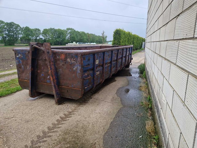 Afval container - container met haak - afzetcontainer 20m3 opslagcontainer - afbeelding 3 van  6