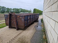 Afval container - container met haak - afzetcontainer 20m3 opslagcontainer - afbeelding 3 van  6