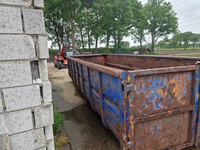 Afval container - container met haak - afzetcontainer 20m3 opslagcontainer - afbeelding 4 van  6