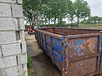 Afval container - container met haak - afzetcontainer 20m3 opslagcontainer - afbeelding 4 van  6