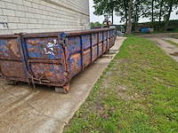 Afval container - container met haak - afzetcontainer 20m3 opslagcontainer - afbeelding 5 van  6