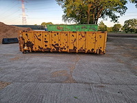 Afval container - container met haak - afzetcontainer 20m3 technicas opslagcontainer - afbeelding 2 van  8