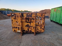 Afval container - container met haak - afzetcontainer 20m3 technicas opslagcontainer - afbeelding 4 van  8