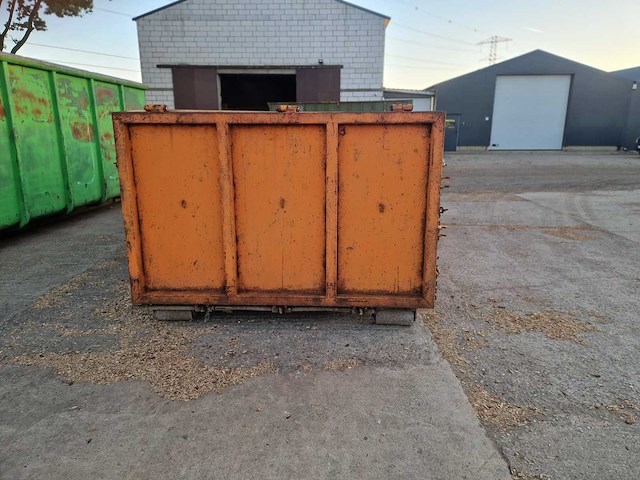 Afval container - container met haak - afzetcontainer 20m3 technicas opslagcontainer - afbeelding 5 van  8