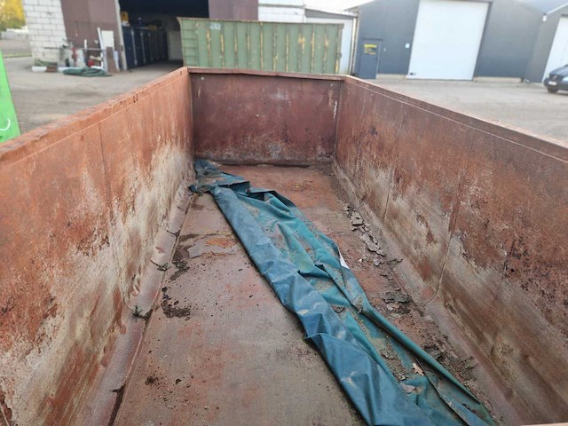 Afval container - container met haak - afzetcontainer 20m3 technicas opslagcontainer - afbeelding 6 van  8