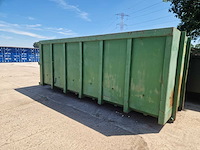 Afval container - container met haak - afzetcontainer 25 m3 - opslagcontainer - afbeelding 1 van  5