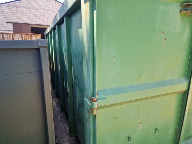 Afval container - container met haak - afzetcontainer 25 m3 - opslagcontainer - afbeelding 3 van  5
