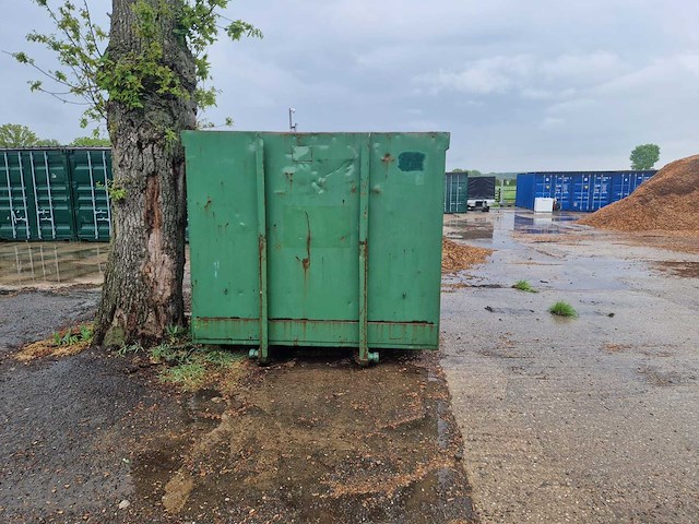 Afval container - container met haak - afzetcontainer 25m3 ajk opslagcontainer - afbeelding 2 van  5