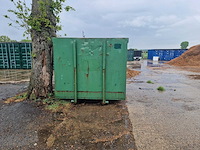 Afval container - container met haak - afzetcontainer 25m3 ajk opslagcontainer - afbeelding 2 van  5