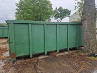 Afval container - container met haak - afzetcontainer 25m3 ajk opslagcontainer - afbeelding 3 van  5