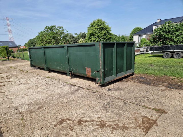 Afval container - container met haak - afzetcontainer 25m3 opslagcontainer - afbeelding 3 van  10