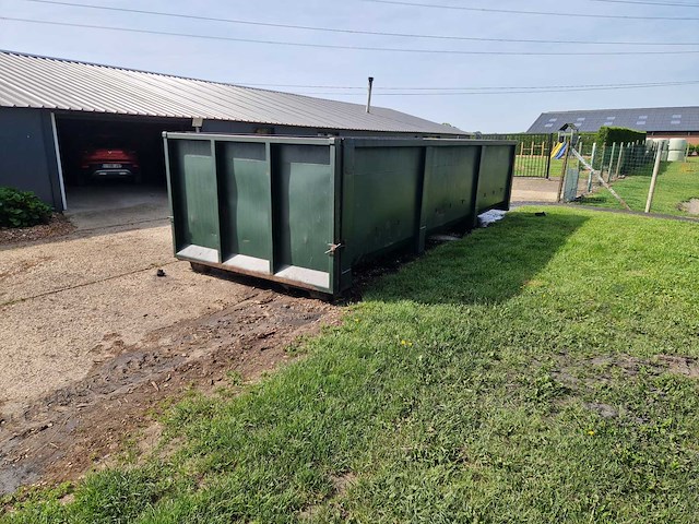 Afval container - container met haak - afzetcontainer 25m3 opslagcontainer - afbeelding 4 van  10