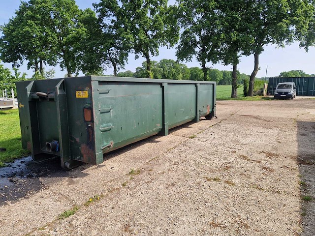 Afval container - container met haak - afzetcontainer 25m3 opslagcontainer - afbeelding 1 van  10