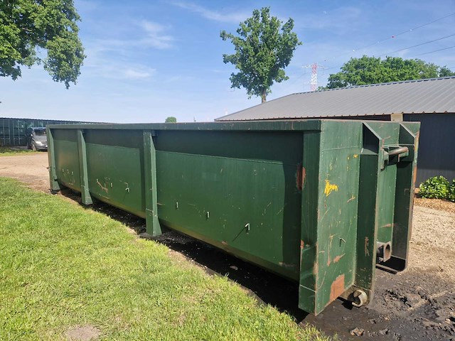 Afval container - container met haak - afzetcontainer 25m3 opslagcontainer - afbeelding 6 van  10