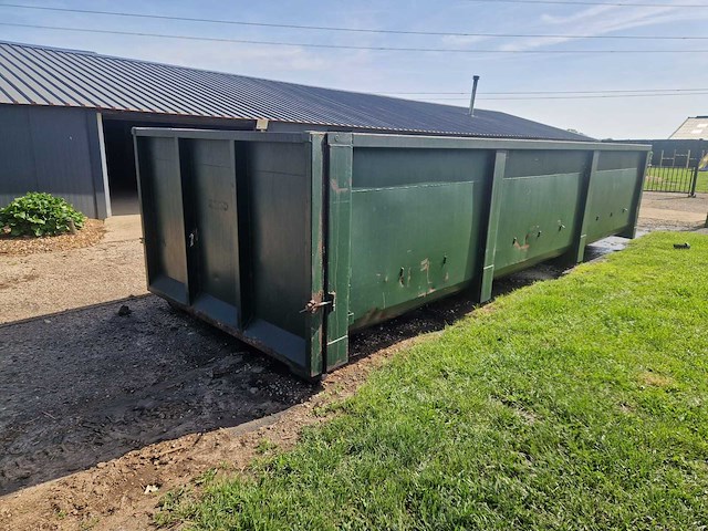 Afval container - container met haak - afzetcontainer 25m3 opslagcontainer - afbeelding 7 van  10