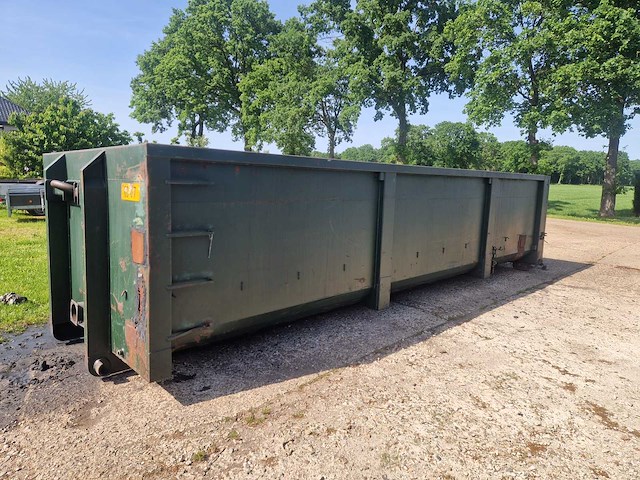 Afval container - container met haak - afzetcontainer 25m3 opslagcontainer - afbeelding 9 van  10