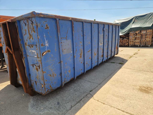 Afval container - container met haak - afzetcontainer 28m3 opslagcontainer - afbeelding 1 van  7