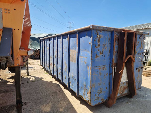 Afval container - container met haak - afzetcontainer 28m3 opslagcontainer - afbeelding 3 van  7