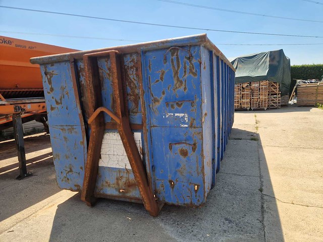 Afval container - container met haak - afzetcontainer 28m3 opslagcontainer - afbeelding 4 van  7