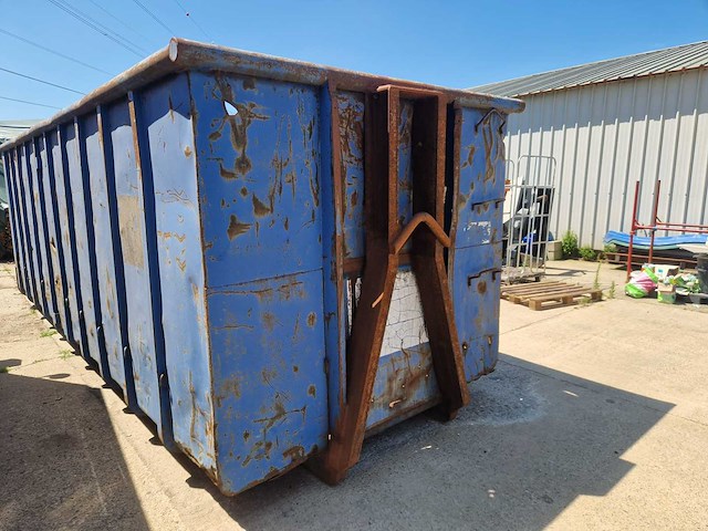 Afval container - container met haak - afzetcontainer 28m3 opslagcontainer - afbeelding 5 van  7