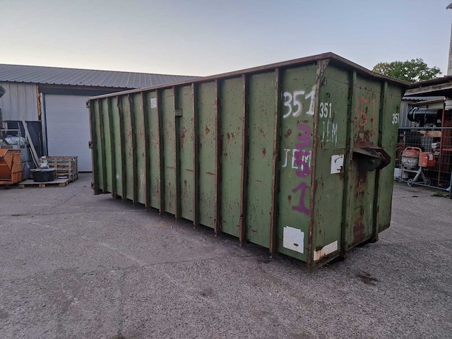 Afval container - container met haak - afzetcontainer 31m3 opslagcontainer - afbeelding 4 van  10