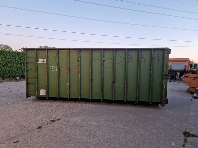 Afval container - container met haak - afzetcontainer 31m3 opslagcontainer - afbeelding 6 van  10