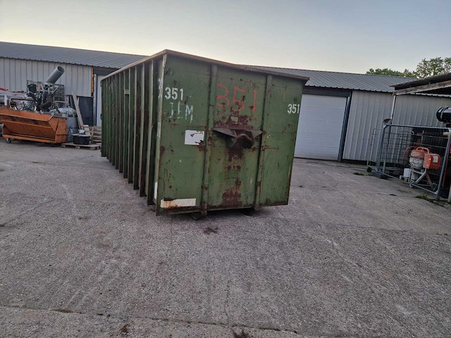 Afval container - container met haak - afzetcontainer 31m3 opslagcontainer - afbeelding 9 van  10