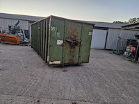 Afval container - container met haak - afzetcontainer 31m3 opslagcontainer - afbeelding 9 van  10