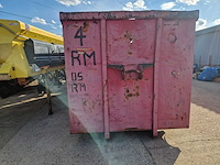 Afval container - container met haak - afzetcontainer 33m3 opslagcontainer - afbeelding 2 van  6
