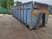 Afval container - container met haak - afzetcontainer 35m3 opslagcontainer - afbeelding 2 van  3