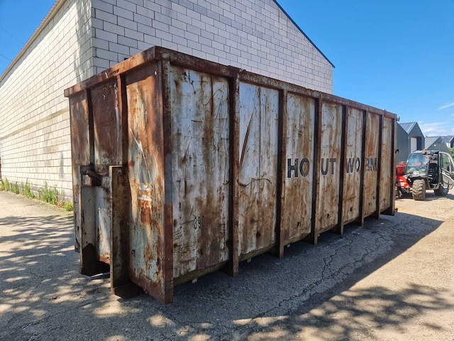 Afval container - container met haak - afzetcontainer 43m3 opslagcontainer - afbeelding 1 van  6